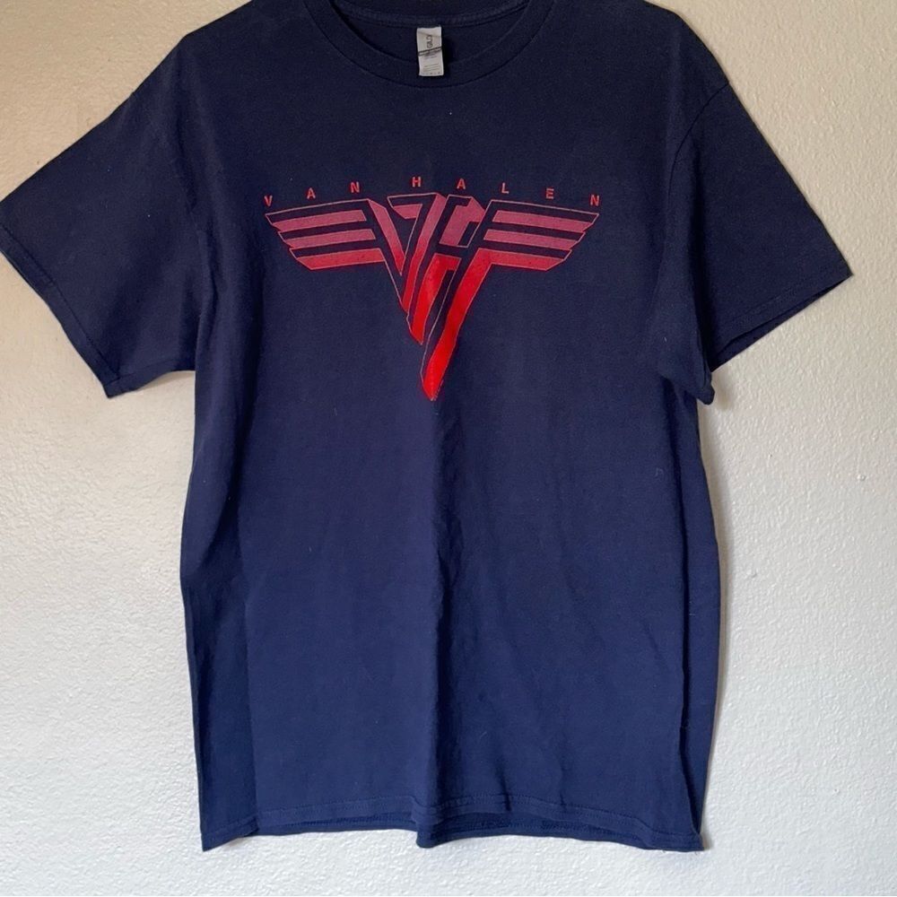 Van Halen Men's Classic Red Logo T-Shirt size L